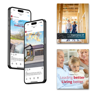 Home builder social media